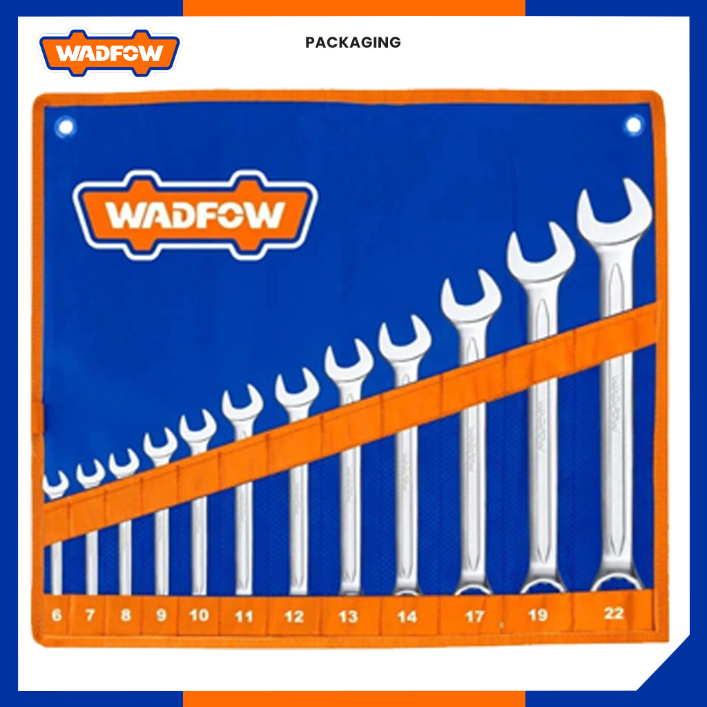 12pcs Combination Spanner Wrench Set