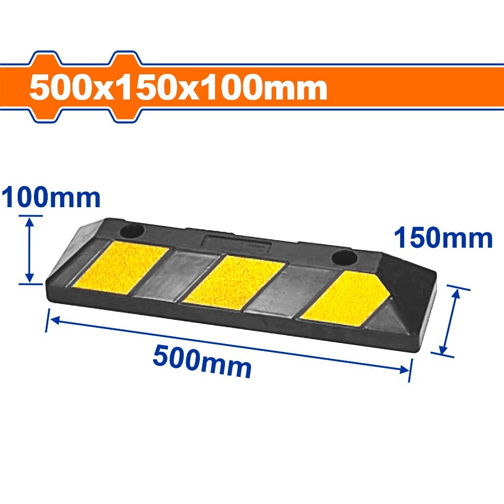 Rubber Stopper For Auto Parking Blocks 500 x 150 x 100mm WYJ5A15 WAD-HT