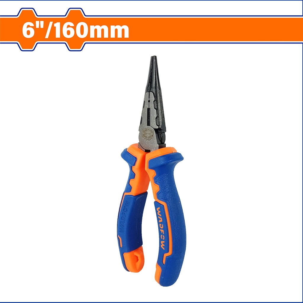 6"/160mm High Leverage Long Nose Pliers WPL2716