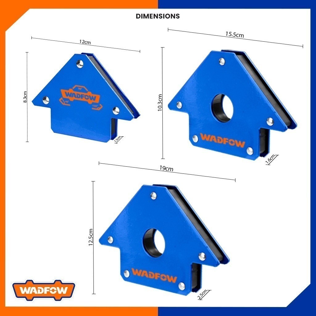 Steel Welding Magnet Magnetic Holder Fixed Angle Soldering For Machine