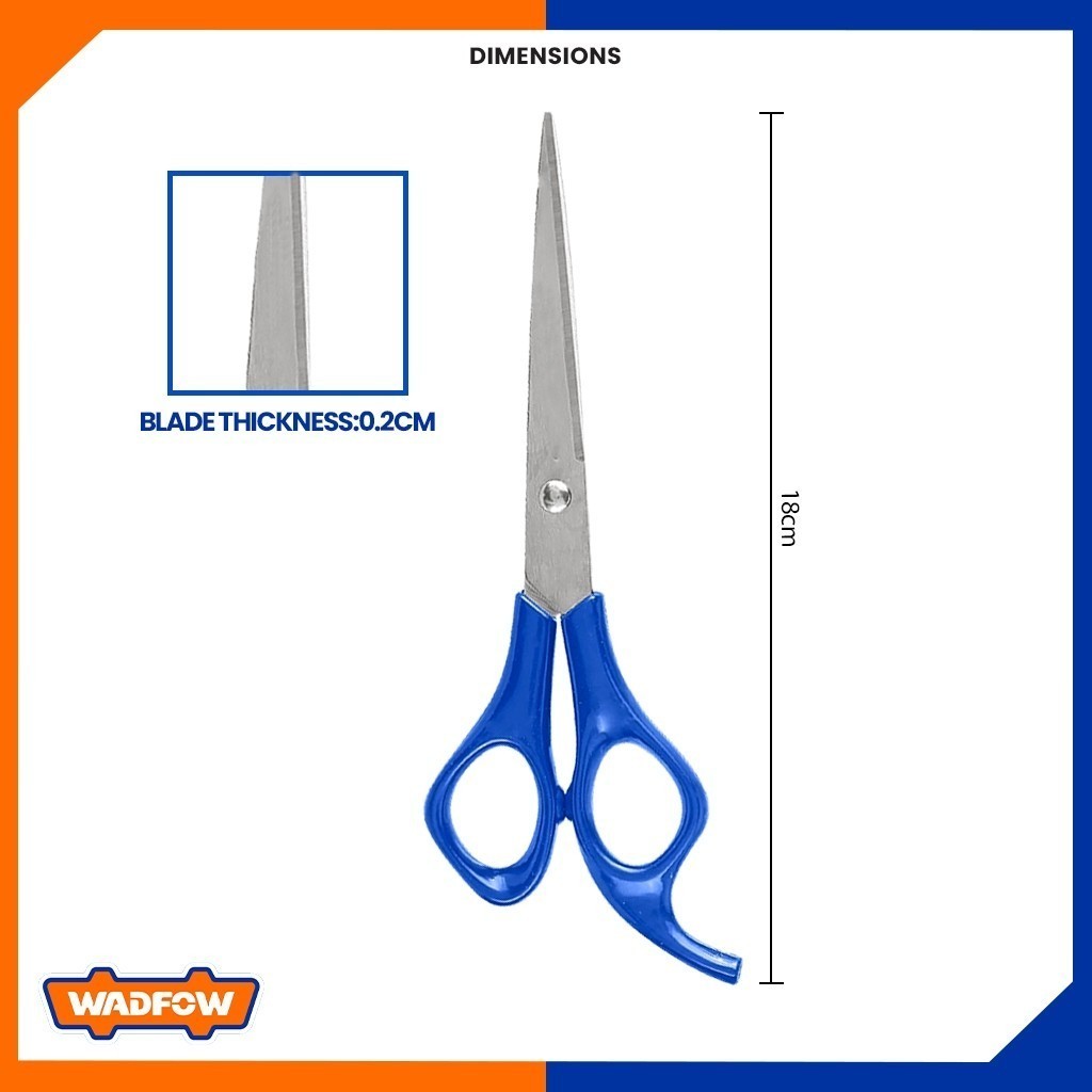 Stainless Steel Barber Scissors 180mm x 2.0mm WSX3607