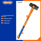 Wadfow Long Handle Sledge Hammer w/ Fiberglass Handle
