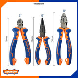 6"/160mm / 8"200mm Set of 3PCS High Leverage Pliers Set WPS0613
