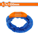 Wadfow WBK4157 5-Digit Combination Chain Lock 5.7mmx1200mm with 5-code Wheels WBK4157