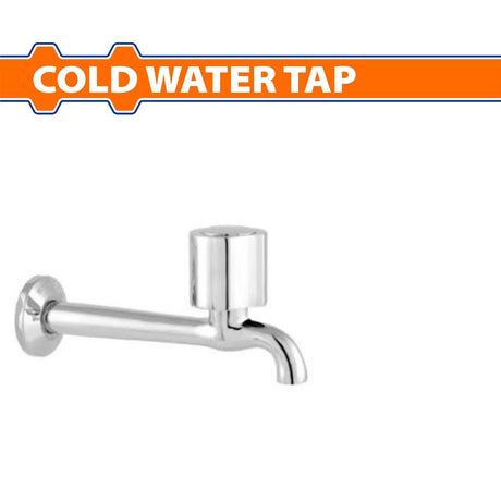 Wadfow Brass Body Stainless Steel Handle Cold Water Tap Faucet Sink Type & Wall Type