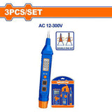 Wadfow WDM94012 3PCS/SET Digital Multi Tester Multimeter Electrical Test Kit