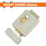 Wadfow 60mm | 130x105x40mm Electric Lock Edge Basket Rim (DC12V±10%/1.5~3A) with 3-Brass Key