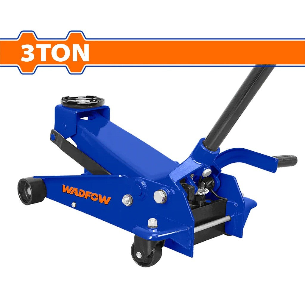 Wadfow WHJ2513 3 Tons Hydraulic Garage Floor Jack with Quick Lifting