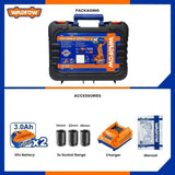 Wadfow P20S/20V Li-Ion Brushless Motor Cordless Impact Wrench Max. Torque 480NM WCD1B48 (WCT)