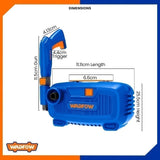Wadfow 1400W 90 Bar Industrial Self Priming High Pressure Washer