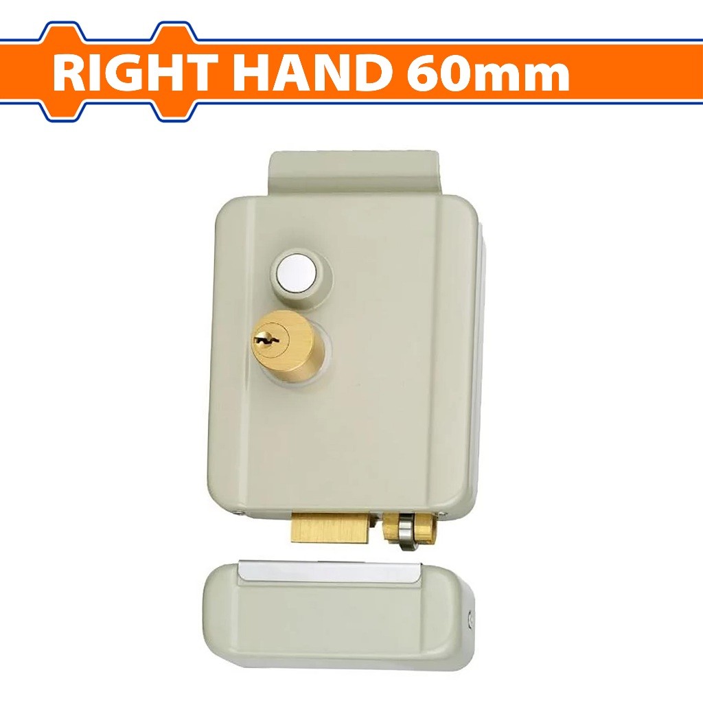 Wadfow 60mm | 130x105x40mm Electric Lock Edge Basket Rim (DC12V±10%/1.5~3A) with 3-Brass Key