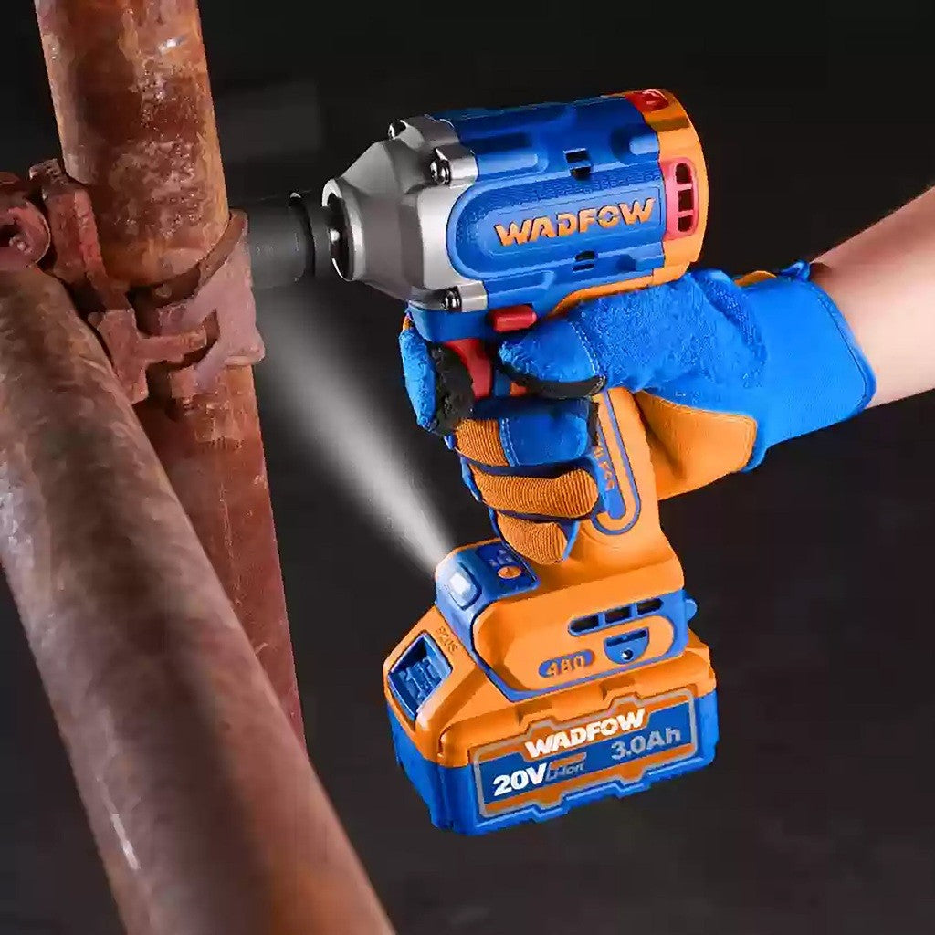 Wadfow WCD1B48 P20S/20V Lithium-Ion Cordless Brushless Impact Wrench