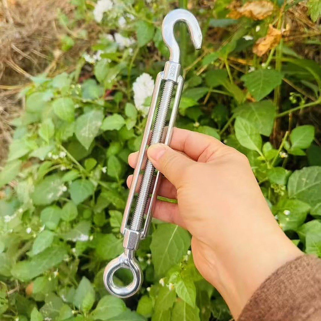 Wadfow WTHE1325 25mm(1") Turnbuckle Hook and Eye Cable Tensioner Hook