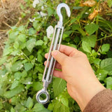 Wadfow WTHE1325 25mm(1") Turnbuckle Hook and Eye Cable Tensioner Hook