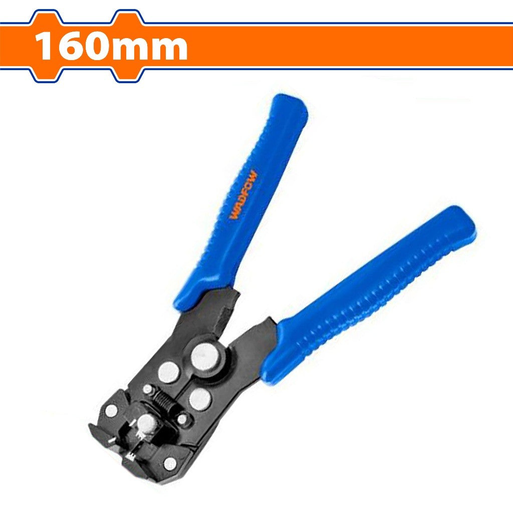 Wadfow WBQ3606 160mm / 0.2-6mm(24-10AWG) Automatic Wire Stripper