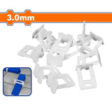 Wadfow 100pcs Floor Tile Levelers Tile Spacers Anchor 1.0mm-3.0mm SOLD PER PACK