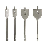 Wadfow Flat Wood Drill Bit for Cutting Materials 6/8/10/12/13/14/16/18/19/20/22/24/25/28/30/32/35mm
