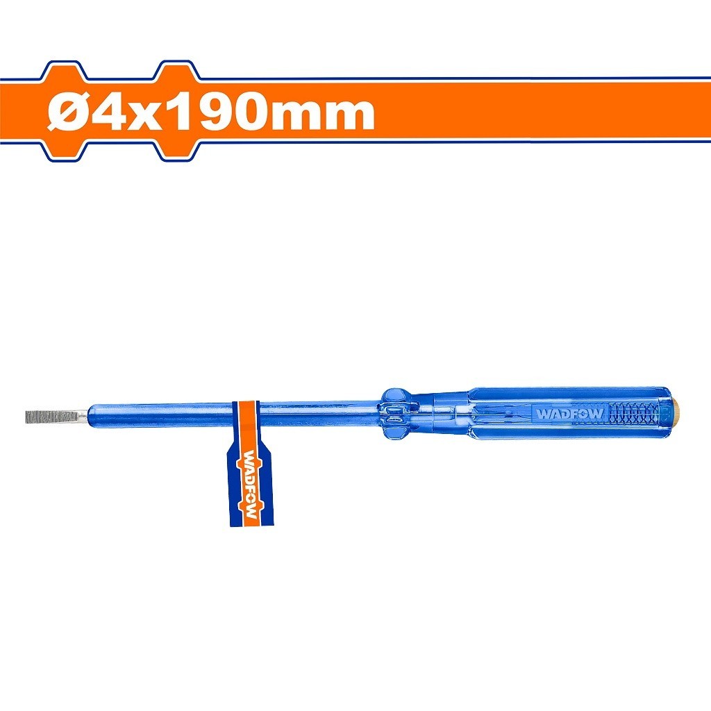 Wadfow WTP1903 Test Pencil Ac Voltage Tester Light 4 x 190mm(AC 100-500V)