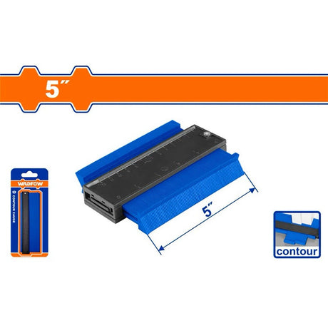 Wadfow by Winland 5in/10in/20in ABS Plastic Contour Gauge For Edge Shaping Measurement