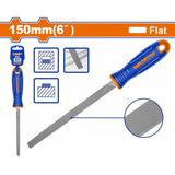 Wadfow Flat, Half Round, Round, Square, Triangle & Chain Saw Files For T12 Steel with Handle (WHT)