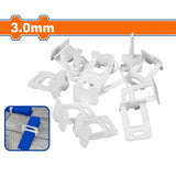 Wadfow 100pcs Floor Tile Levelers Tile Spacers Anchor 1.0mm-3.0mm SOLD PER PACK