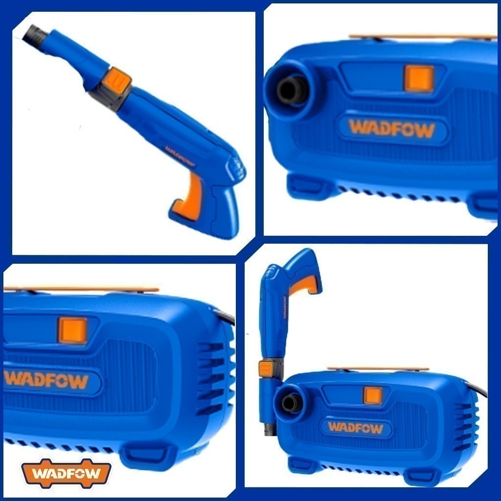 Wadfow 1400W 90 Bar Industrial Self Priming High Pressure Washer