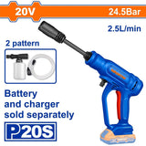Wadfow WQX0120 P20S/20V Lithium-Ion Cordless Pressure Washer