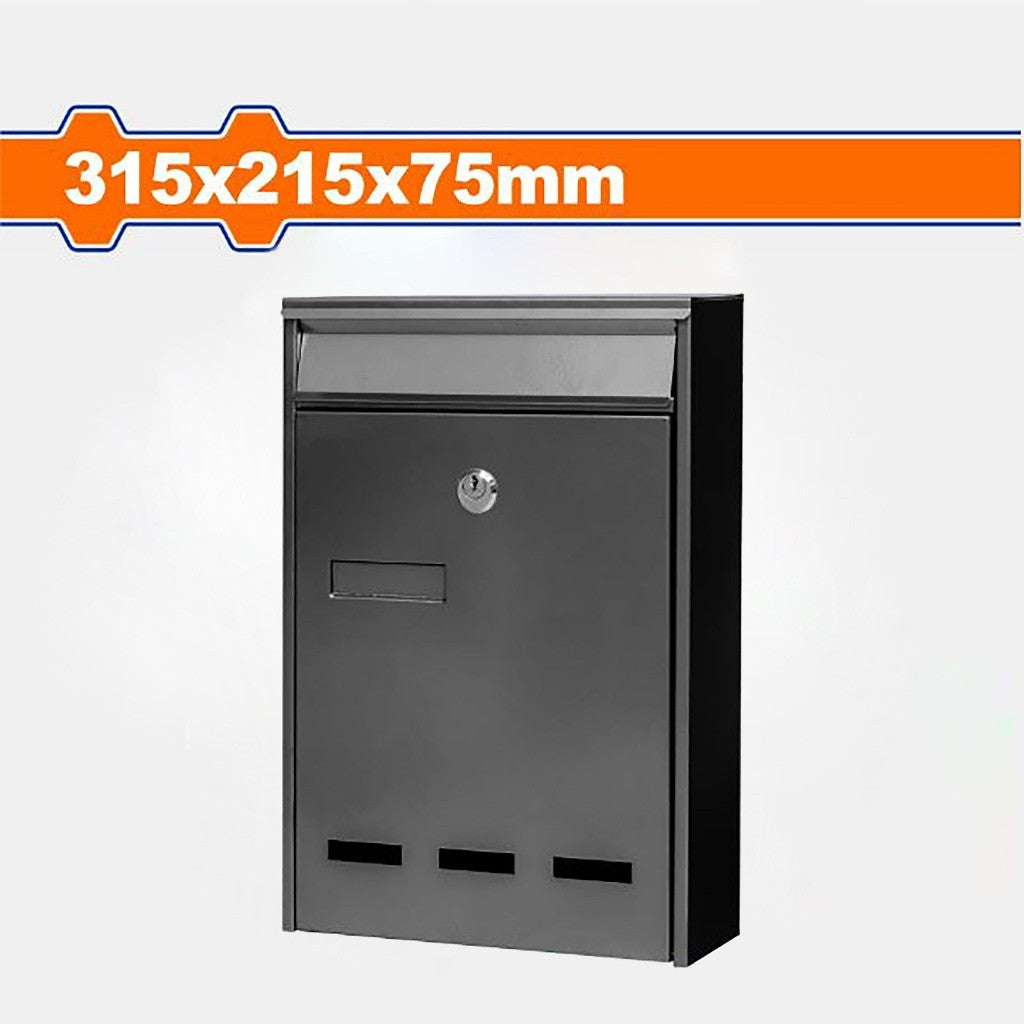 Wadfow WXXX3501 5.1L Metal Mailbox 31.5 x 21.5 x 7.5cm