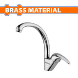 Wadfow WZD1504 Hot/Cold Brass Material Single Handle Kitchen Mixer Faucet