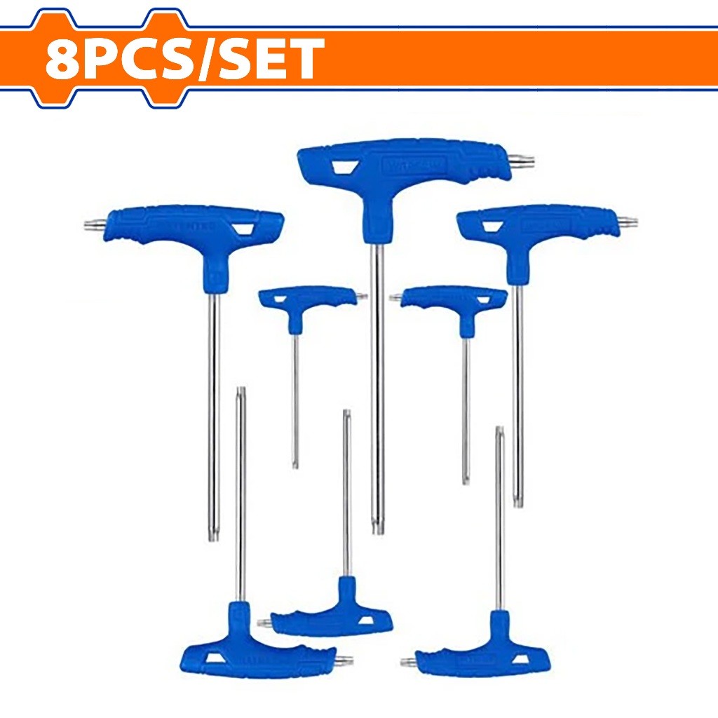 Wadfow WHK3481 8PCS/SET T-Handle Torx Wrench Set