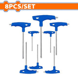 Wadfow WHK3481 8PCS/SET T-Handle Torx Wrench Set