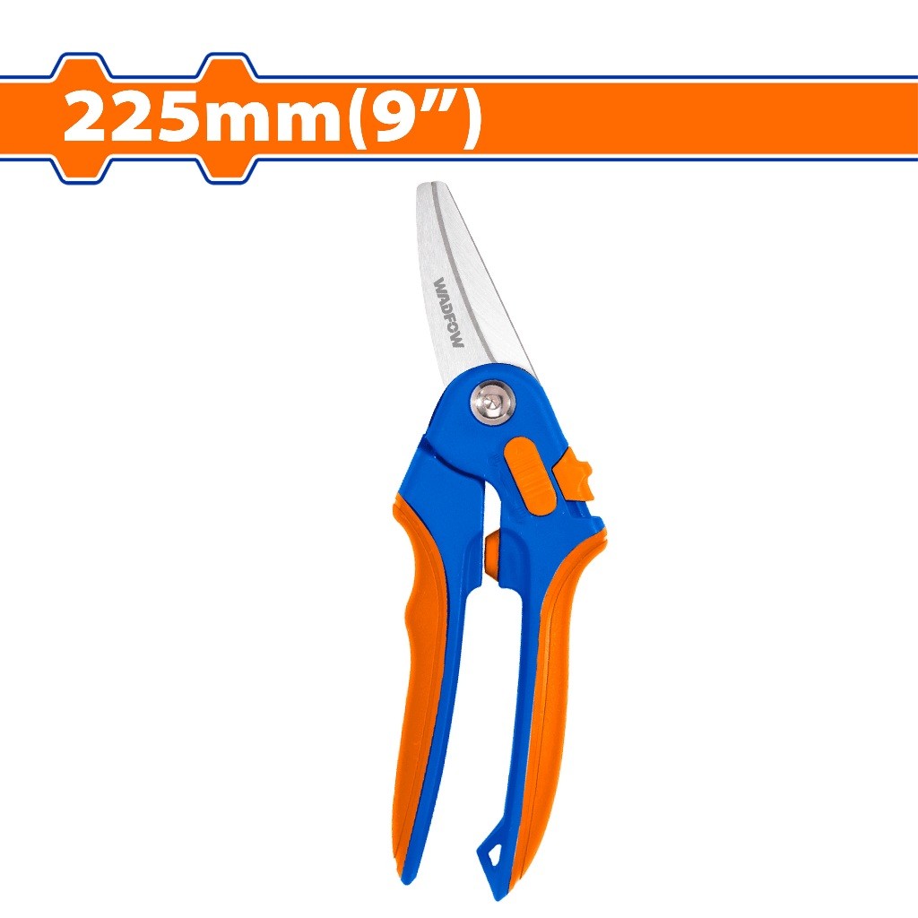 Wadfow WPA1E05 9inch(225mm) Straight Pruning Shears Gardening Pruning Tools