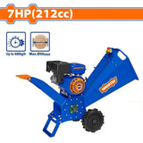 Wadfow WXU1307 7.0HP(212cc) Gasoline Wood Chipper Shredder Bioshredder 4.5kW(3600rpm)