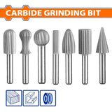 Wadfow Carbide Grinding Bit Used on Wood, Rubber, Aluminum (Three-Sock Treatment) SOLD PER PEICE