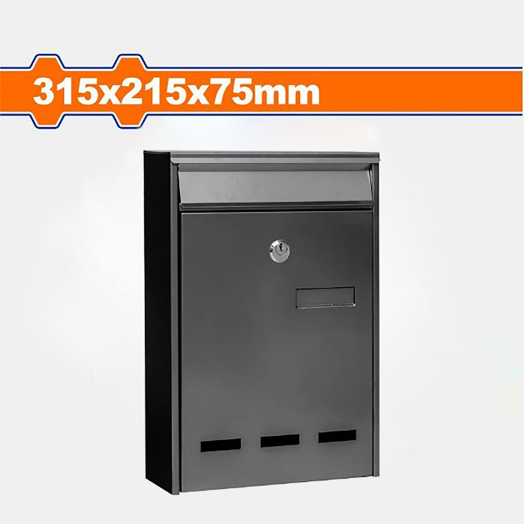 Wadfow WXXX3501 5.1L Metal Mailbox 31.5 x 21.5 x 7.5cm