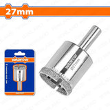 Wadfow 20mm-27mm x 25mm Diamond Hole Saw with Water Cutting Diamond Tipped Edge WAD-HT
