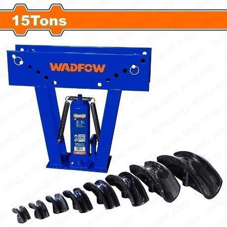 Wadfow Hydraulic Pipe/Piping Bender 12Tons/15Tons with 6-8 pairs of molds WHN1512/WHN1515