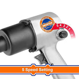 Wadfow WAT1512 7500/min(1/2in) Air Impact Wrench Without Quick Plug