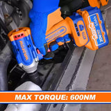 Wadfow WCD1B48 P20S/20V Lithium-Ion Cordless Brushless Impact Wrench