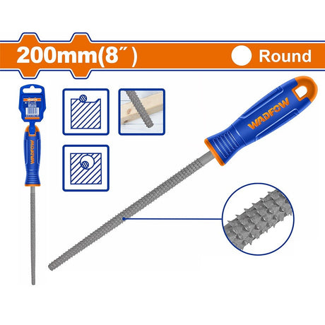 Wadfow Flat, Half Round, Round, Square, Triangle & Chain Saw Files For T12 Steel with Handle