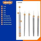 Wadfow Flat, Round, Square, Triangle & Half Round, for Steel and Wood File