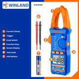 Wadfow WDM94011 3PCS/SET Electrical Test Kit Voltage Detector, Digital Multimeter & AC Clamp Meter