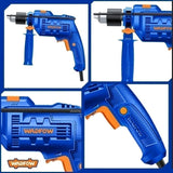Wadfow WMD15651P Impact Drill 650W with Variable Speed and Hammer Function