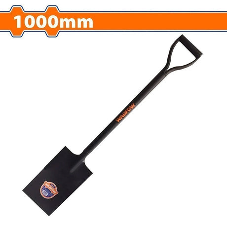 Wadfow WSE13 Carbon Steel Shovel with wooden handle Round & Square (1000mm)