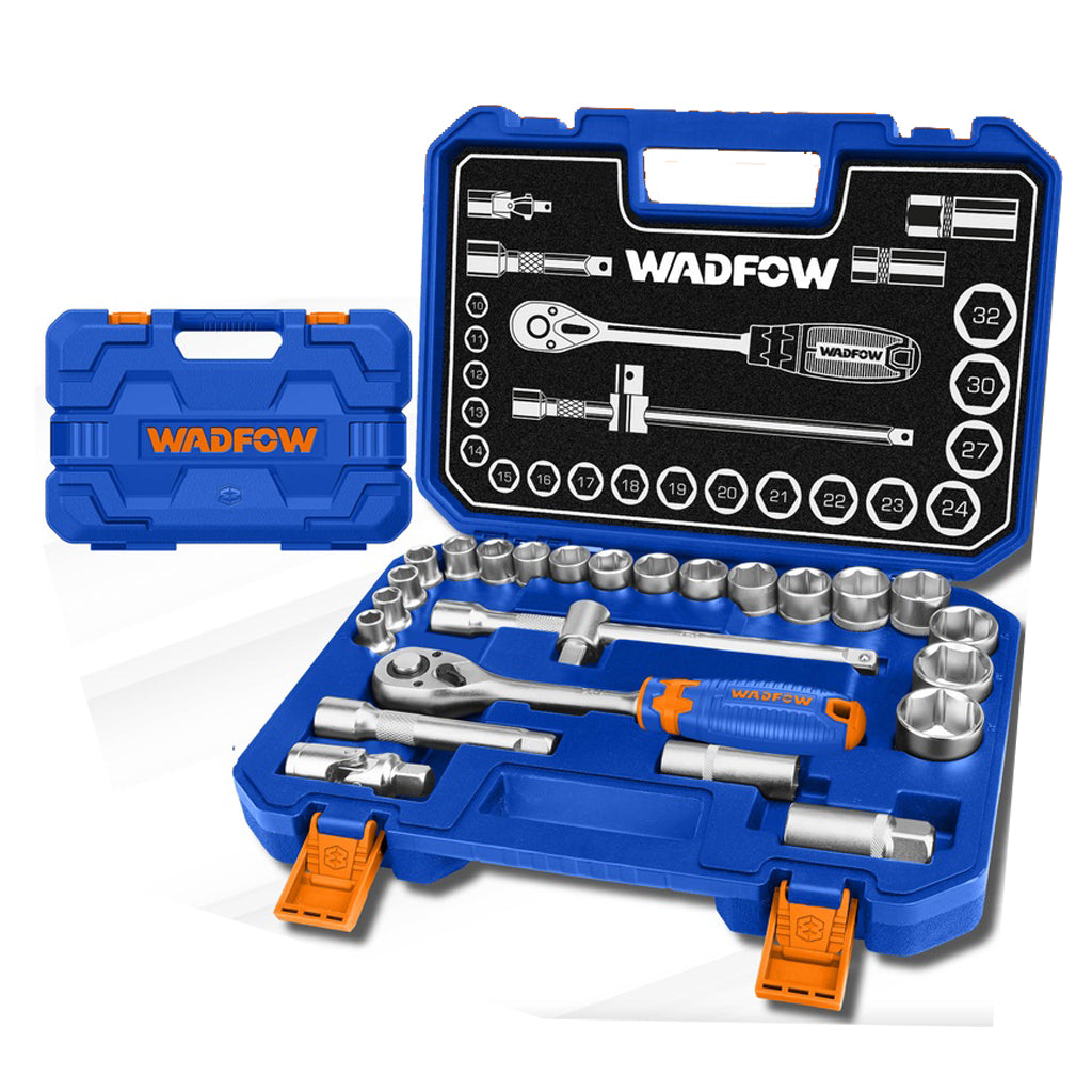 Socket Set Multifunctional Wrenches 25Pcs 1/2 Inches WST2D25