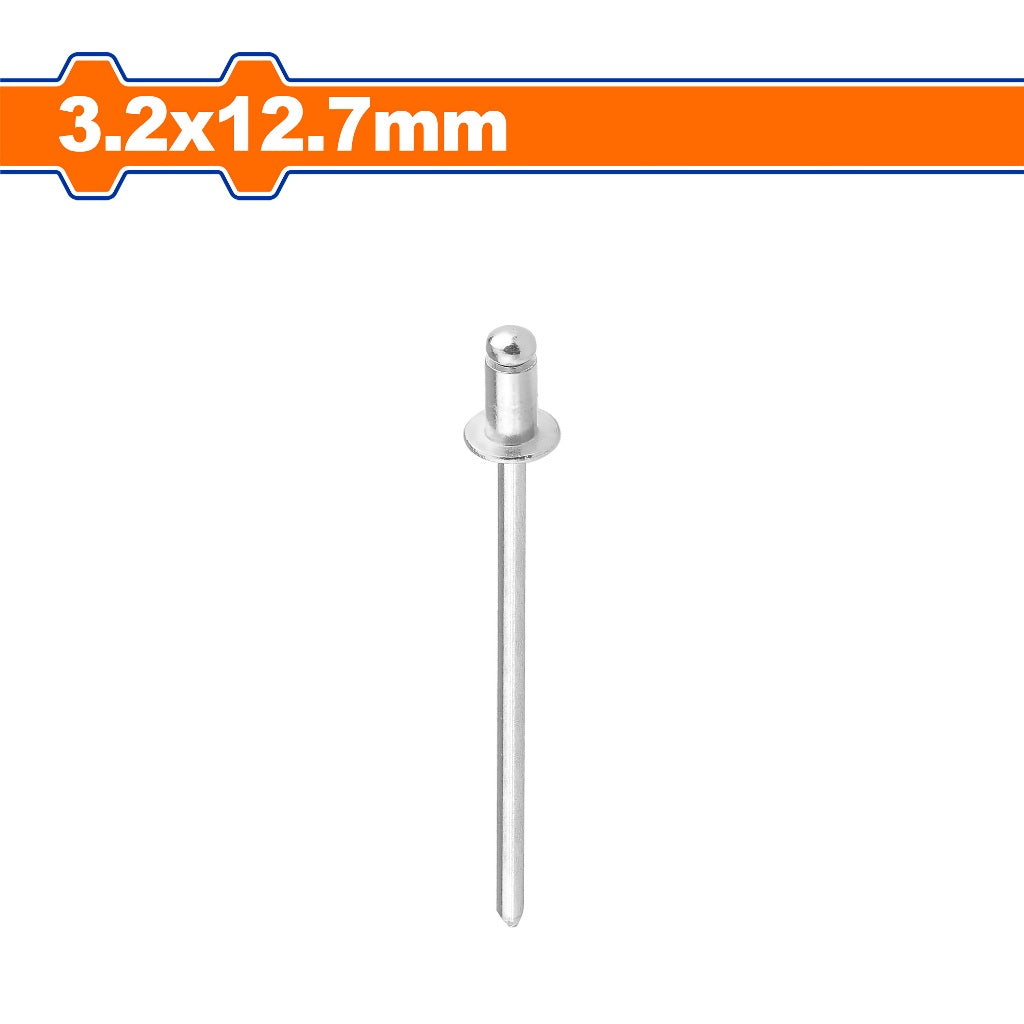 Wadfow WREZK13 50PCS/Set Aluminium + Carbon Steel Material Blind Rivets Set Hand Tools
