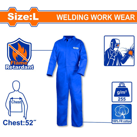 Wadfow WAU0102.L/WAU0102.XL Flame-Retardant Cover All for Fire Safety Large/X-Large