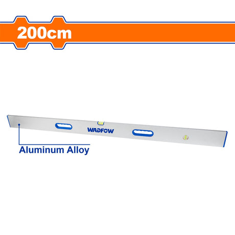 Wadfow 100cm/200cm Aluminum Screeding Level Straight Edges Screed Level Bar WSL6G100 | WSL6G150