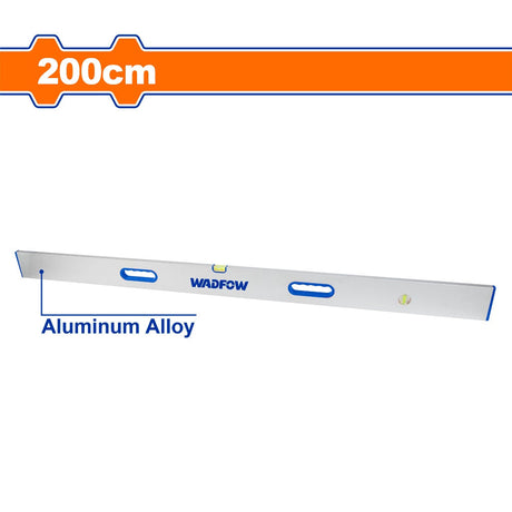 Wadfow 100cm/200cm Aluminum Screeding Level Straight Edges Screed Level Bar WSL6G100 | WSL6G150