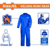 Wadfow WAU0102.L/WAU0102.XL Flame-Retardant Cover All for Fire Safety Large/X-Large